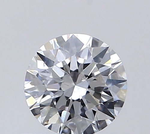 0.5 carat E-SI1 Very Good cut Natūralus Round Deimantas (1)