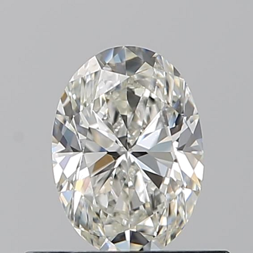 0.51 carat H-VVS2 Natūralus Oval Deimantas (1)