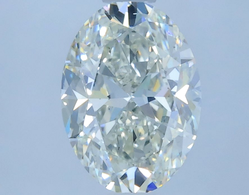 1.0 carat I-SI1 Natūralus Oval Deimantas (1)