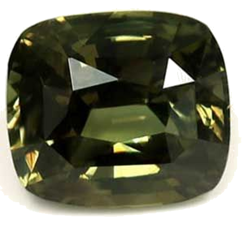 1.22 carat GREEN Cushion Alexandrite (1)