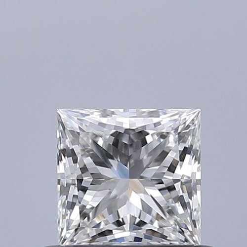 0.51 carat G-VVS2 Natūralus Princess Deimantas (1)