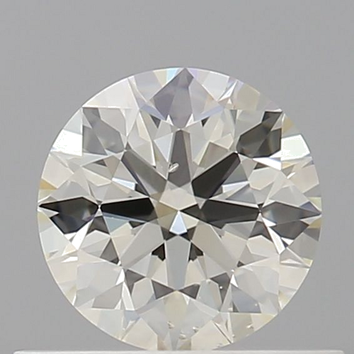 0.52 carat F-VVS1 Excellent cut Natūralus Round Deimantas (1)