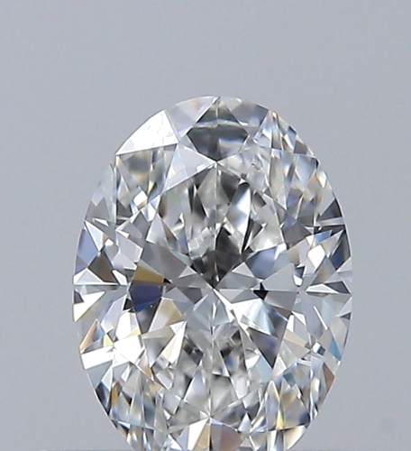 0.4 carat F-VVS2 Natūralus Oval Deimantas (1)