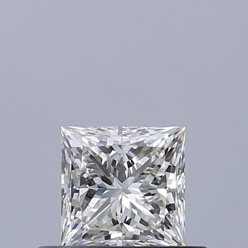 0.45 carat F-VVS1 Natūralus Princess Deimantas (1)