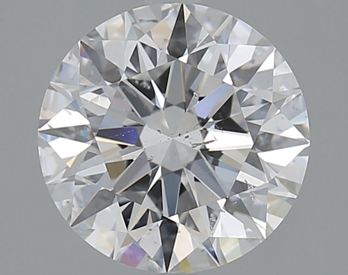 3.02 carat E-SI2 Excellent cut Natūralus Round Deimantas (1)