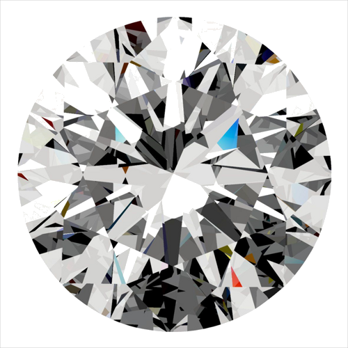 0.32 carat D-VVS2 Excellent cut Natūralus Round Deimantas (1)
