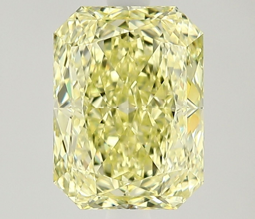 1.66 carat Fancy Yellow-VVS1 Natūralus Radiant Deimantas (1)