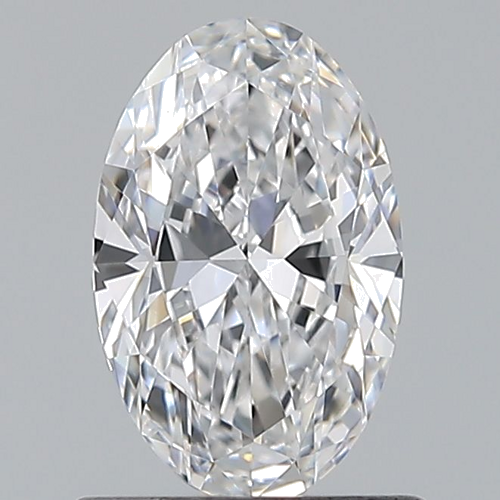 0.7 carat D-VS1 Natūralus Oval Deimantas (1)