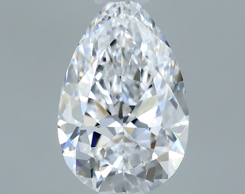 0.4 carat D-VVS2 Natūralus Pear Deimantas (1)