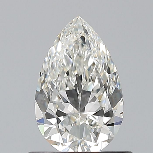0.71 carat H-VS2 Natūralus Pear Deimantas (1)