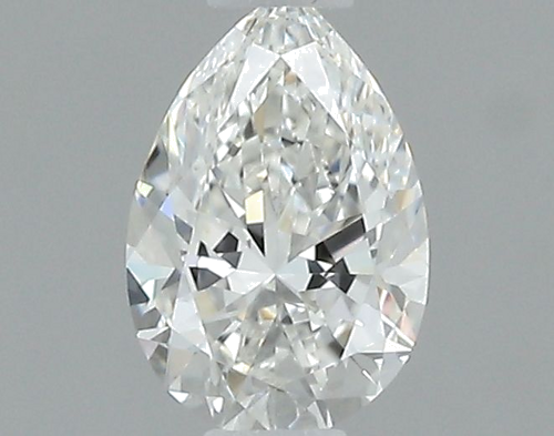 0.37 carat G-VVS1 Natūralus Pear Deimantas (1)