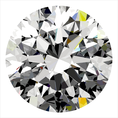 0.3 carat H-VS1 Very Good cut Natūralus Round Deimantas (1)