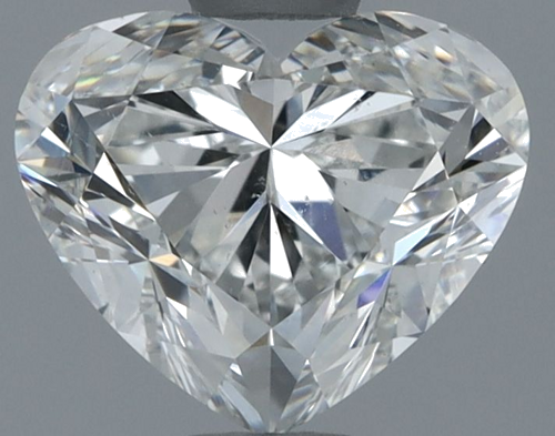 1.5 carat H-SI1 Natūralus Heart Deimantas (1)