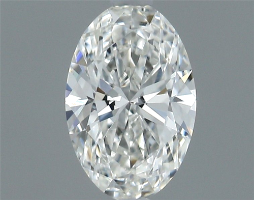 0.4 carat G-VVS2 Natūralus Oval Deimantas (1)
