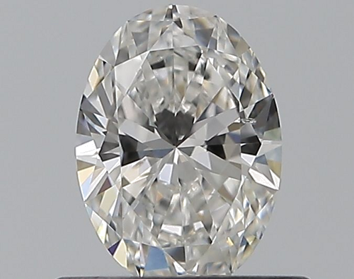 0.43 carat F-SI1 Natūralus Oval Deimantas (1)