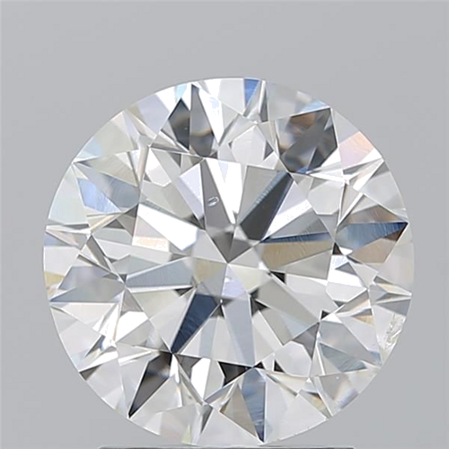 2.5 carat I-SI1 Excellent cut Natūralus Round Deimantas (1)