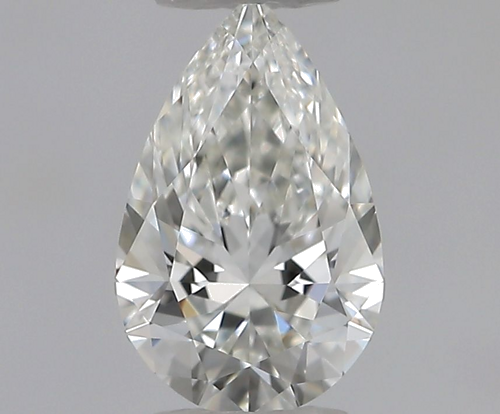 0.41 carat H-VVS1 Natūralus Pear Deimantas (1)