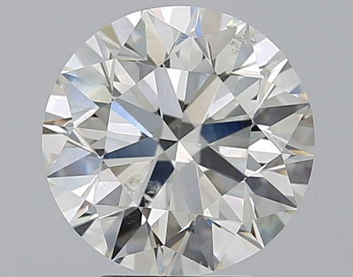 3.51 carat J-SI2 Excellent cut Natūralus Round Deimantas (1)