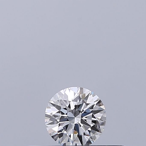 0.18 carat D-VVS1 Excellent cut Natūralus Round Deimantas (1)