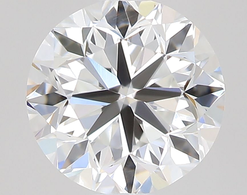 0.5 carat F-VVS2 GD cut Natūralus Round Deimantas (1)