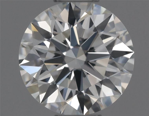 0.44 carat H-VVS1 Excellent cut Natūralus Round Deimantas (1)