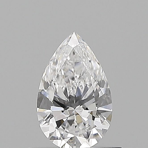 0.51 carat D-VS2 Natūralus Pear Deimantas (1)