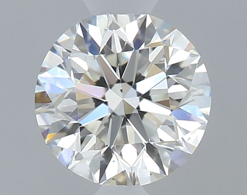 0.5 carat I-VS2 Excellent cut Natūralus Round Deimantas (1)