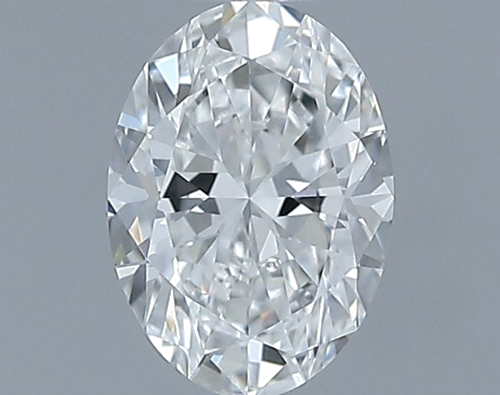 0.51 carat F-VVS2 Natūralus Oval Deimantas (1)