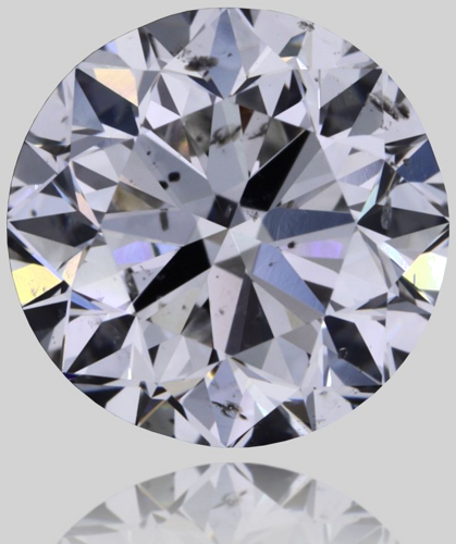 0.9 carat G-SI2 Very Good cut Natūralus Round Deimantas (1)