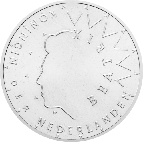 50 guilders Golden Wedding 1987 Netherlands silver coin (1)