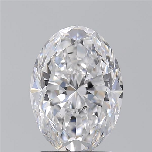 2.2 carat D-SI1 Natūralus Oval Deimantas (1)