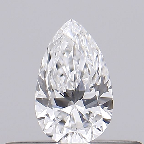 0.18 carat E-VS1 Natūralus Pear Deimantas (1)