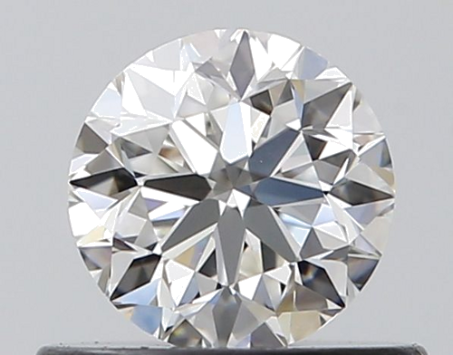0.5 carat G-VVS2 Very Good cut Natūralus Round Deimantas (1)