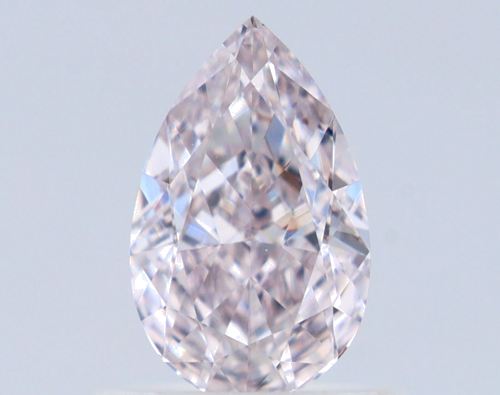 0.63 carat Very Light Pink-VS1 Natūralus Pear Deimantas (1)