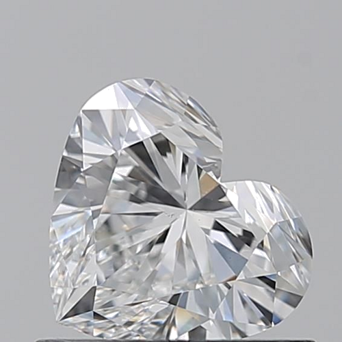 0.71 carat E-VS1 Natūralus Heart Deimantas (1)