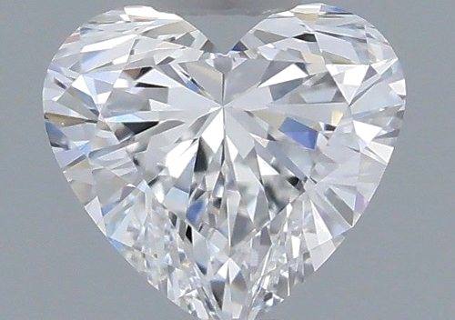 0.4 carat D-VS1 Natūralus Heart Deimantas (1)