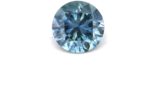 0.62 carat GREEN Round Safyras (1)