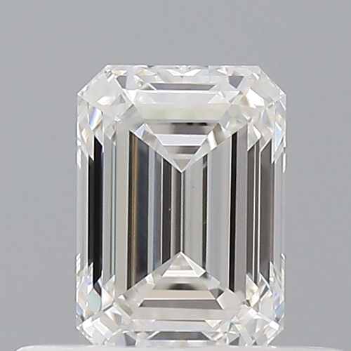 0.5 carat F-VVS2 Natūralus Emerald Deimantas (1)