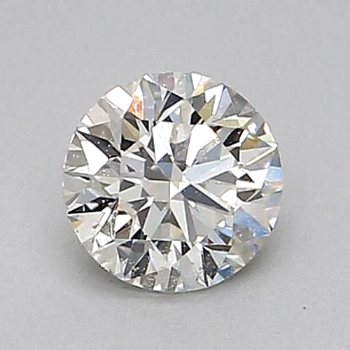 0.43 carat I-SI1 Excellent cut Natūralus Round Deimantas (1)
