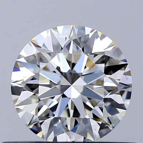 0.5 carat H-VS2 Excellent cut Natūralus Round Deimantas (1)