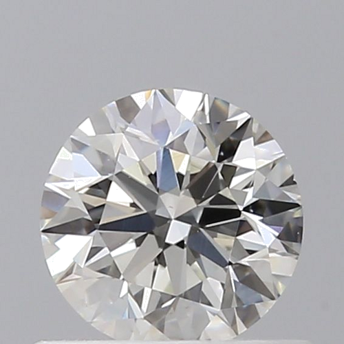 0.5 carat H-VS2 Excellent cut Natūralus Round Deimantas (1)