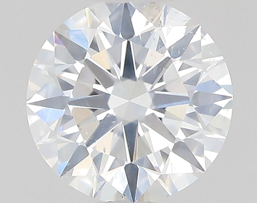 0.5 carat F-SI2 Excellent cut Natūralus Round Deimantas (1)