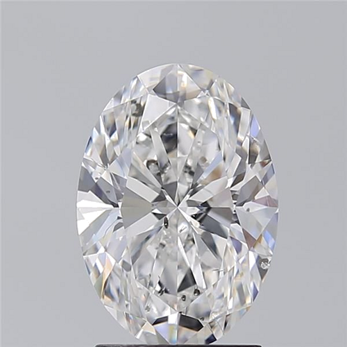 2.2 carat E-SI2 Natūralus Oval Deimantas (1)