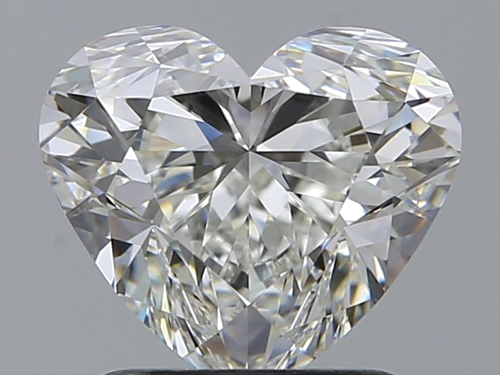 1.5 carat H-IF Natūralus Heart Deimantas (1)