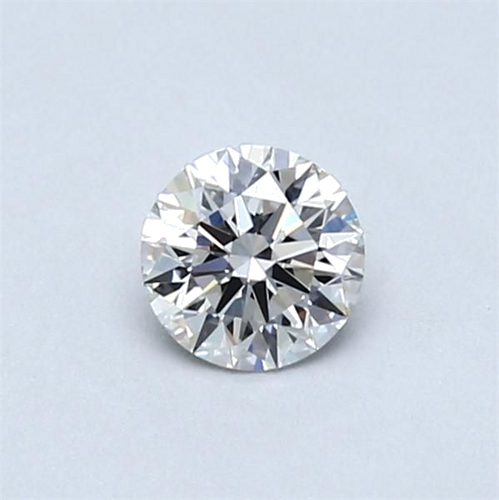 0.38 carat F-VVS1 Excellent cut Natūralus Round Deimantas (1)