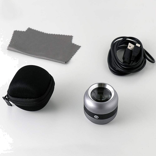 УФ-детектор с зарядным устройством USB 10x (встроенная измерительная шкала) (6)