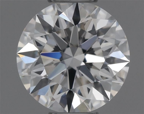 0.37 carat D-VVS2 Excellent cut Natūralus Round Deimantas (1)
