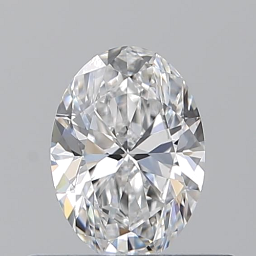 0.5 carat D-VVS1 Natūralus Oval Deimantas (1)