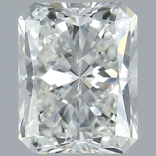 0.91 carat H-SI1 Natūralus Radiant Deimantas (1)