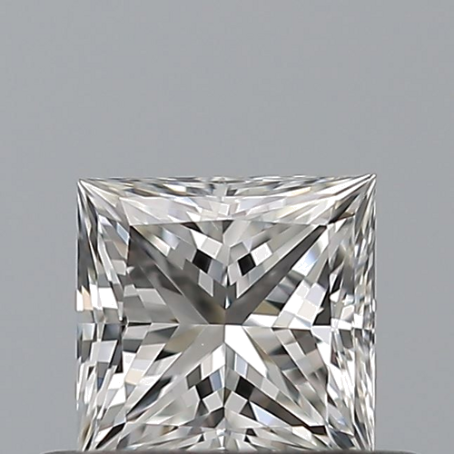 0.4 carat G-VVS2 Natūralus Princess Deimantas (1)